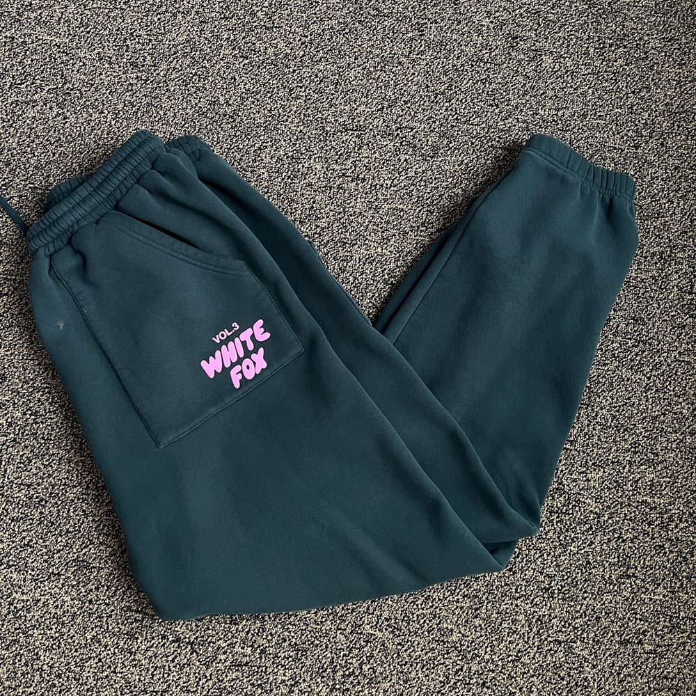White Fox Offstage Sweats Pine